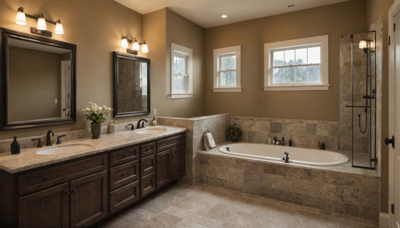 Luxurious Tub and Vanity